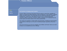 Tablet Screenshot of premiereoffshore.com